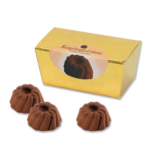 Mini ballotin met 6 heerlijke Kougelhopf chocolade truffel