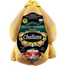 <transcy>Poulet fermier (jaune) de Challans, +/- 1,4 kg</transcy>