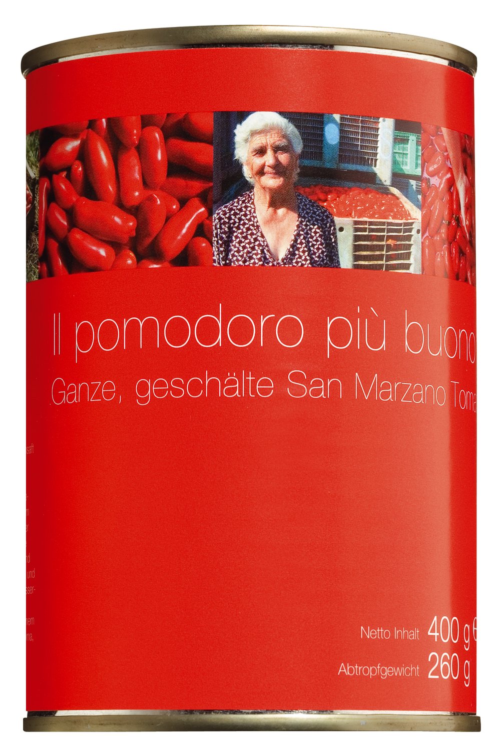 San Marsano gepelde tomaten 400 g